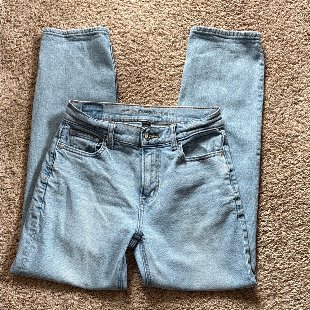 American Eagle Outfitters Light Blue Skinny Jeans